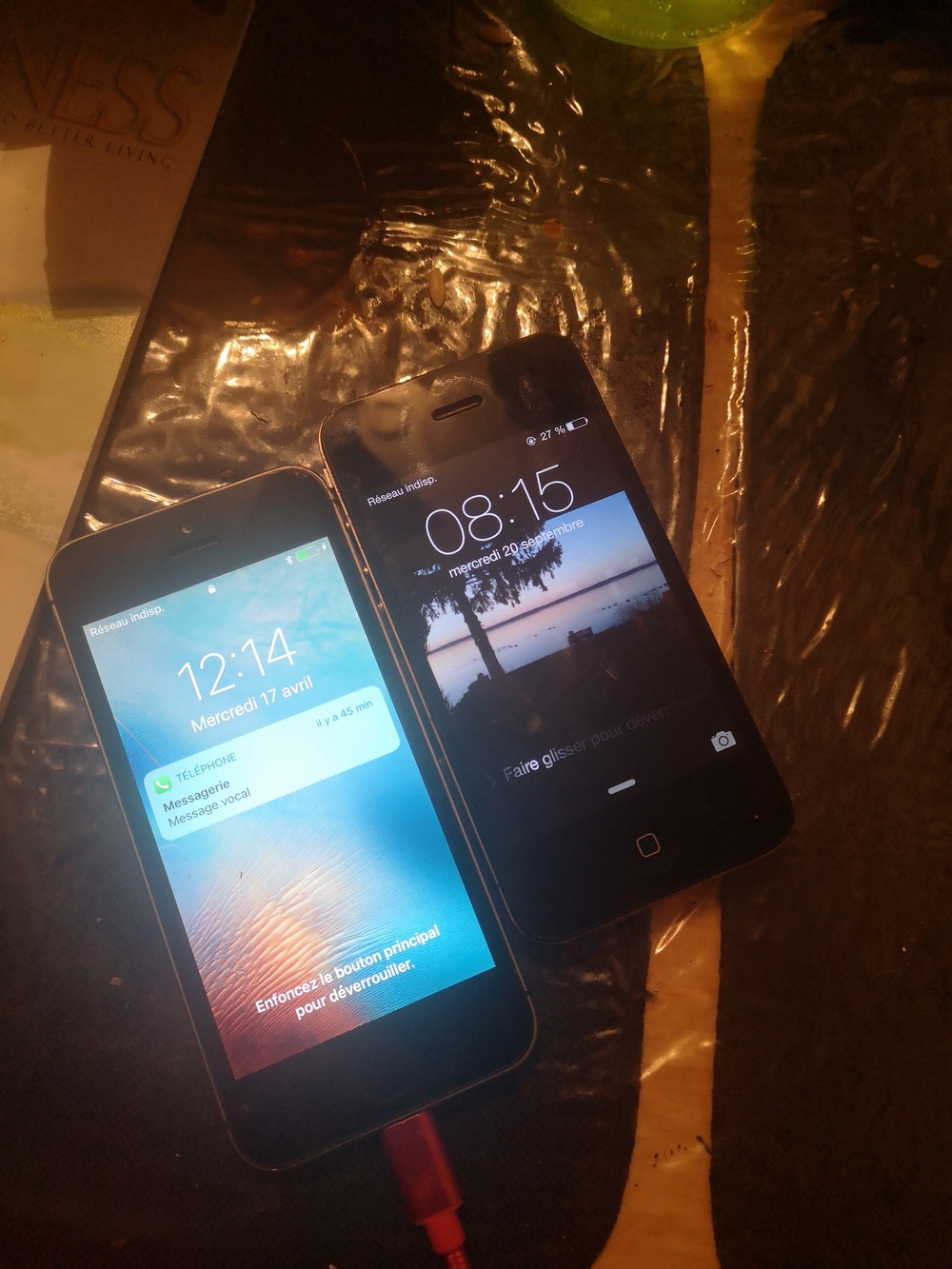 Two I-Phone's good condition